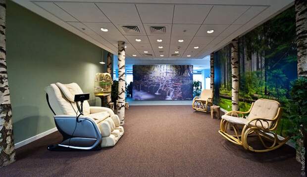 Необычный офис Philips – без определенного места работы