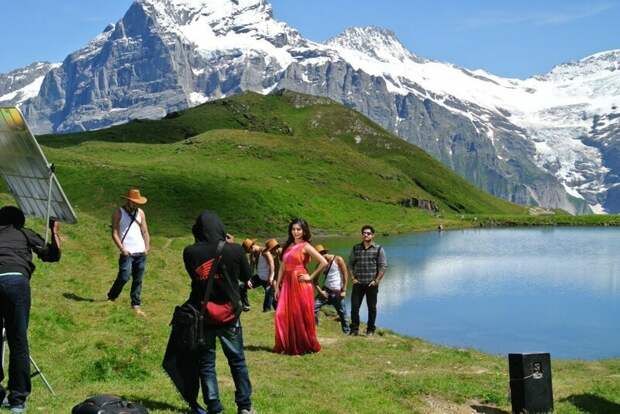 Фильмы Болливуда снимают в Швейцарии жизнь в Швейцарии, интересно, факты, швейцария