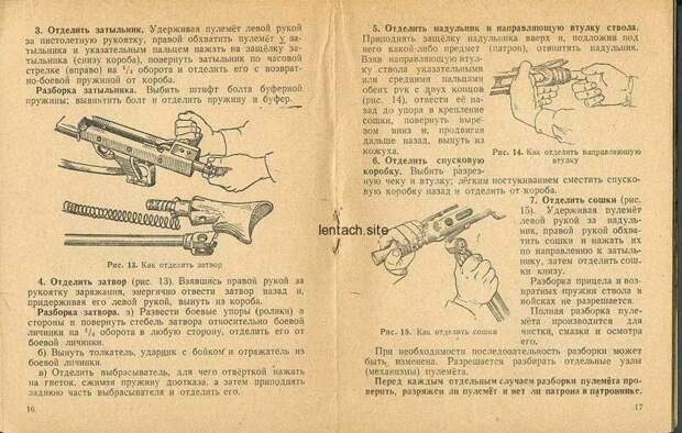 Руководство по использованию германского единого пулемета mg-42. ви нко ссср 1944 г MG42, guns, использование, книга, оружие, пулемет