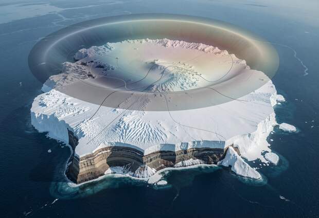 Антарктида находится над самой мощной «гравитационной дырой» Земли