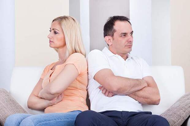 Конфликт между женой и мужем