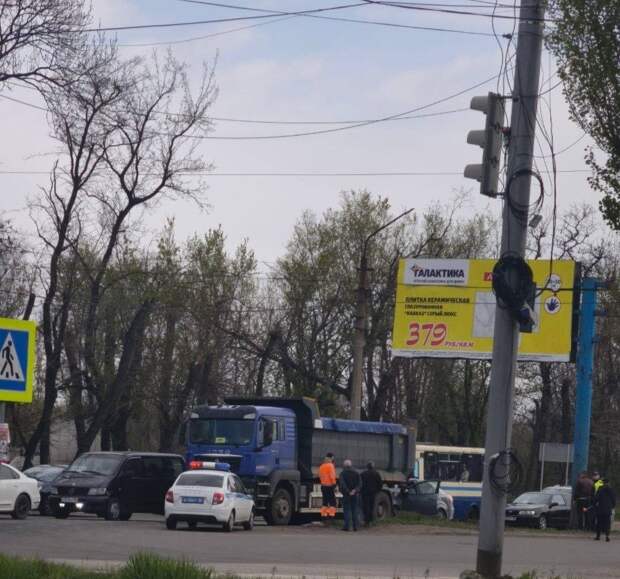 ДТП на ЖБИ в Макеевке