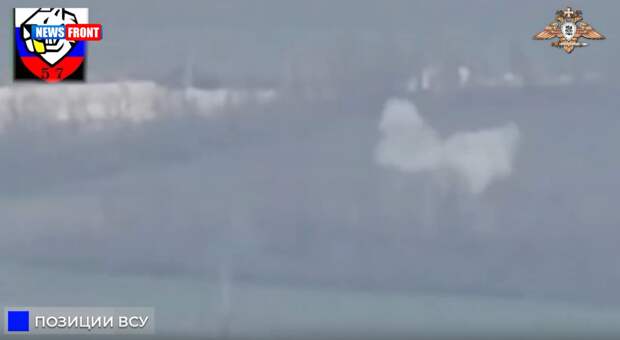 Уничтожение блиндажа ВСУ в населенном пункте Кучеров Яр