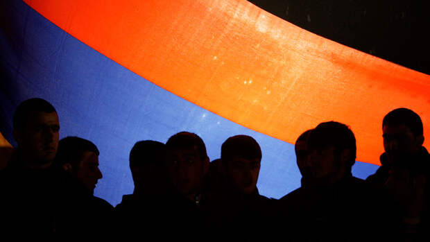 Студенты Ереванского университета протестуют против делимитации границы