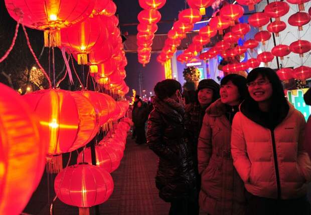 Фестиваль фонариков в Китае (28 фото)