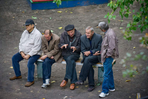 Фотопроект Жени Котенко "Лавочка"