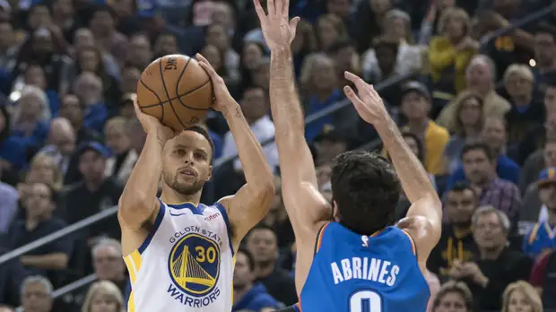 «Голден Стэйт» одержал победу над «Оклахомой» в матче НБА