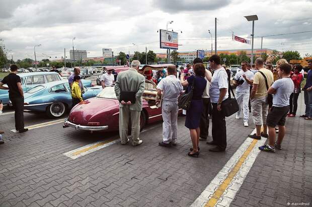 Mercedes-Benz Classic Day в Москве (57 фото)