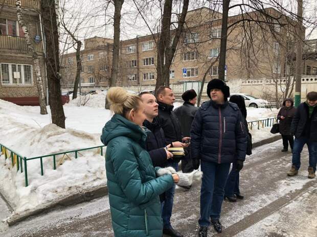 Обход / фото предоставлено управой района