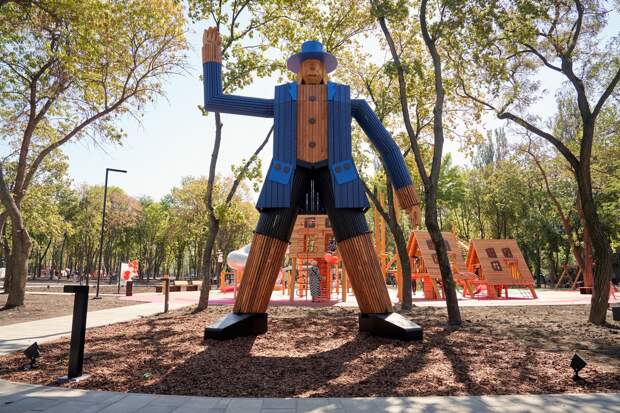 Донецкий парк после реконструкции