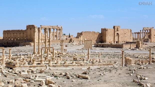 Сирия: российские саперы разминировали 19 тысяч зданий, обучили сирийцев и испытали новую технику Пальмира