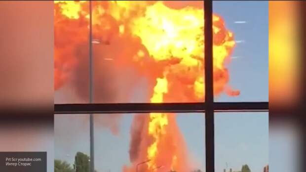 Очевидцы выложили в Сеть видео со взрывом АЗС в Волгограде