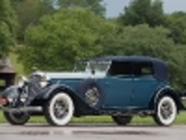 Lincoln Convertible Sedan. 1933 г.