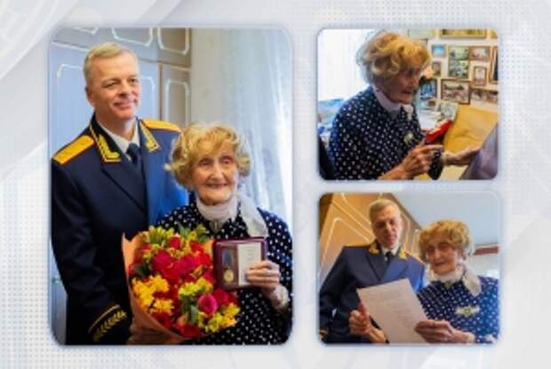 Заместитель Председателя СК России А.В. Клаус поздравил с днем рождения почетную участницу Всероссийской акции «Дни белых журавлей» Полину Дмитриевну Громову