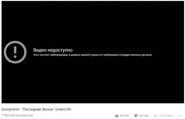 Роскомнадзор заблокировал фанатский клип на песню рэпера Oxxxymiron