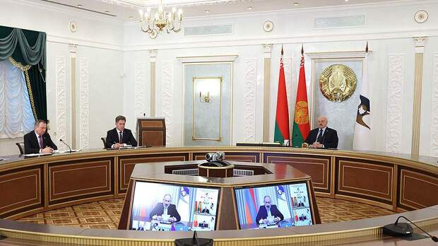 Александр Лукашенко принимает участие в заседании Высшего Евразийского экономического совета 
