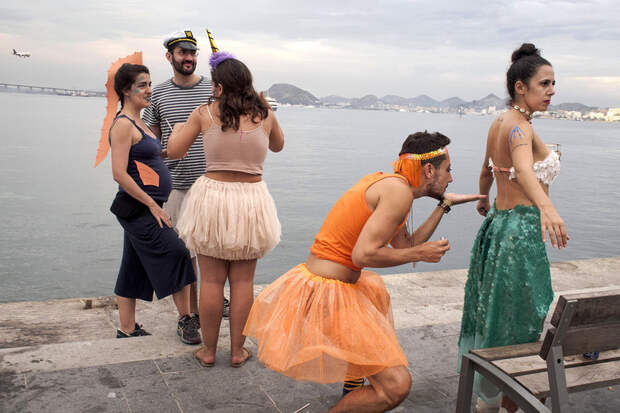 Повседневная история Рио-де-Жанейро в великолепных уличных фото