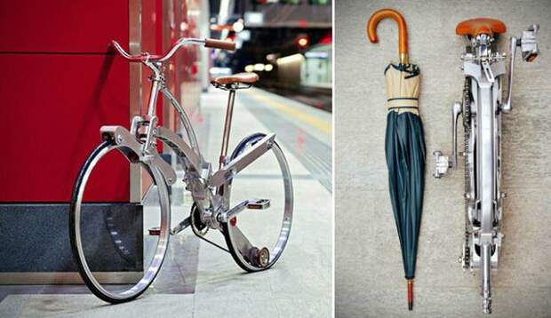 Супер компактный велосипед Sada Collapsible Bike.