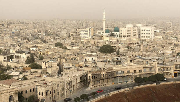 Город Алеппо в Сирии. Архивное фото