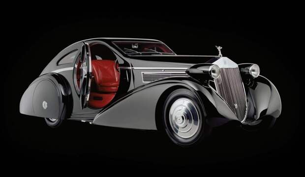 Rolls-Royce Phantom I Jonckheere Coupe (1925) автомобили, классика, это интересно