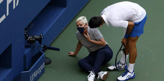 Новак Джокович дисквалифицирован с US Open!