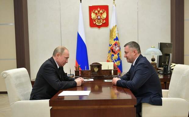 Игорь Кобзев, Владимир Путин(2019)|Фото: kremlin.ru