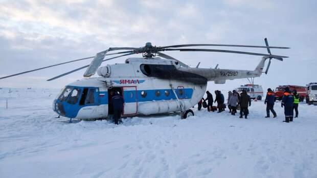 Прокуратура начала проверку после жёсткой посадки Ми-8 на Ямале