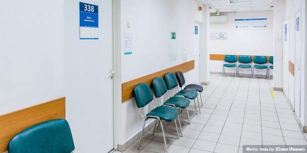 Собянин осмотрел итоги реконструкции поликлиники на севере Москвы/Фото: Ю. Иванко mos.ru