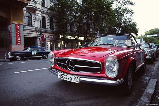 Mercedes-Benz Classic Day в Москве (57 фото)