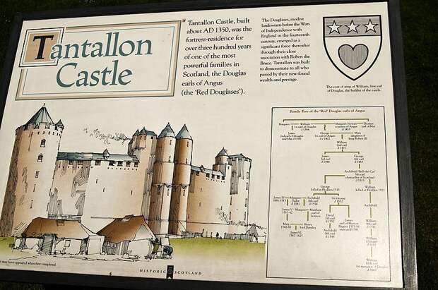 Города и веси: Tantallon Castle путешествия, факты, фото