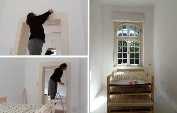 Подвесной потолок из одуванчиков от Регин Рамзайер (18 фото)