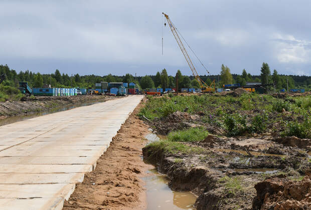 За час до "большой воды": новый транспортно-пересадочный узел строится в Тверской области