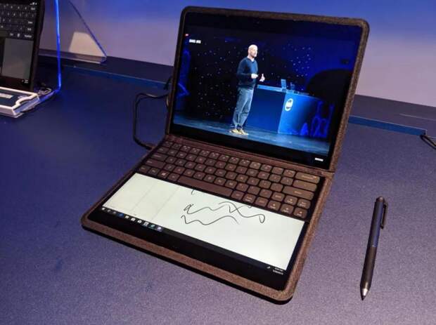 Красивые концепции Intel с двумя экранами: какими могут быть ноутбуки через 2 года