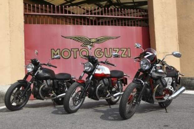 Moto Guzzi V7, V7 Special и V7 Racer 2012