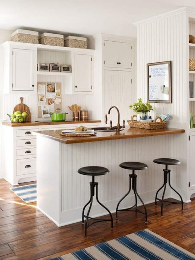 20 идей, как выжать максимум пространства из маленькой кухни