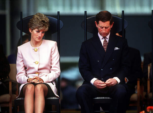 Принцесса Диана и принц Чарльз в Торонто, 1991 год.