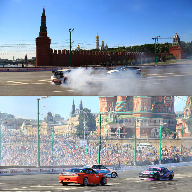 Moscow City Racing 2014: как жгли резину у стен Кремля - Фото 4