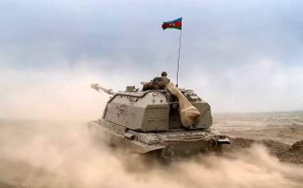 Войска азербайджанской армии продолжают наступательную операцию