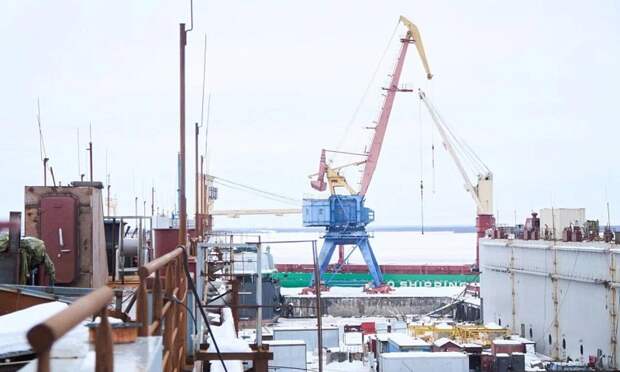 В Архангельске продолжается строительство нового плавдока