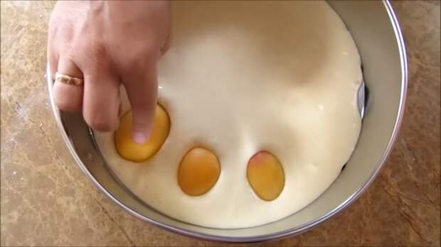 Абрикосовый пирог к чаю (легко готовить) еда, выпечка, вкусно, рецепт, готовка, пирог, длиннопост, другая кухня, к чаю, видео