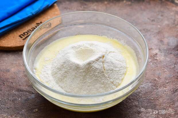 Добавление разрыхлителя