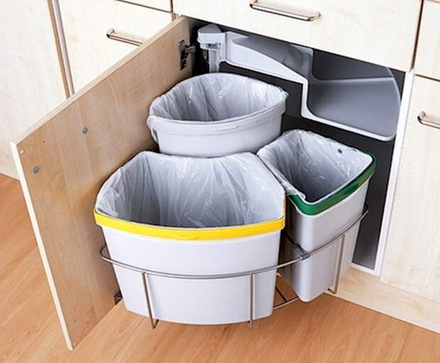 10 способов изящно избавиться от мусора на кухне