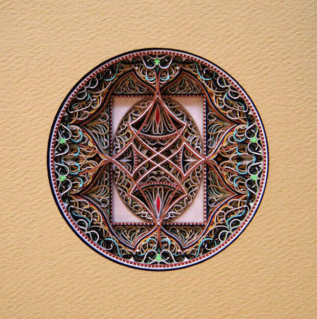 Фотография: Ажурные витражи из... картона №10 - BigPicture.ru