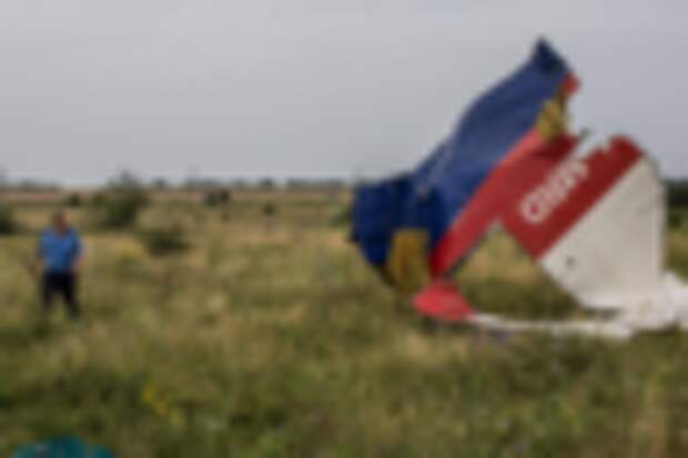 GRABOVKA, UKRAINE - JULY 18:  A Ukrainian police officer searches for human remains found in a field on July 18, 2014 in Grabovka, Ukraine. Malaysia Airlines flight MH17 travelling from Amsterdam to Kuala Lumpur crashed yesterday on the Ukraine/Russia border near the town of Shaktersk. The Boeing 777 was carrying 298 people including crew members, the majority of the passengers being Dutch nationals, believed to be at least 173, 44 Malaysians, 27 Australians, 12 Indonesians and 9 Britons. It has been speculated that the passenger aircraft was shot down by a surface to air missile by warring factions in the region.  (Photo by Brendan Hoffman/Getty Images)