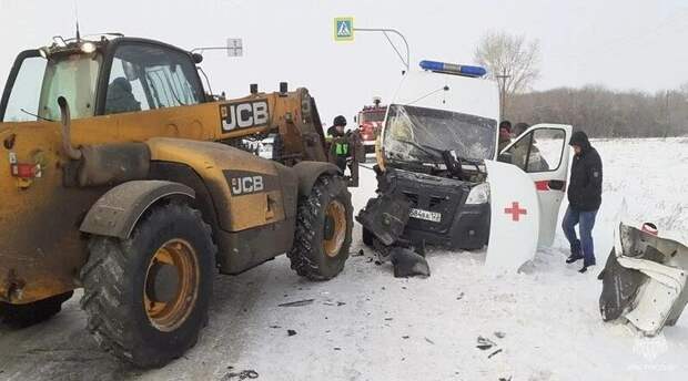 ДТП в Тюменцевском районе / Фото: МЧС по Алтайскому краю