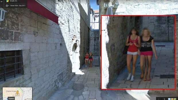 Чего Google Maps только не наснимают! Чего Google Maps только не наснимают!