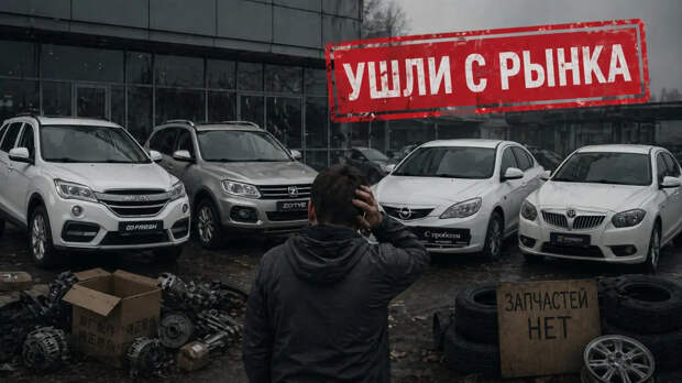 Пять китайских автобрендов в России исчезли с рынка, владельцы остались без запчастей