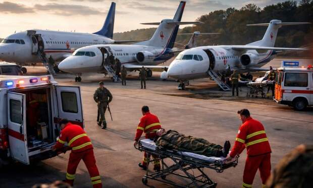 Срочный рейс в Жешув: после удара по иностранным военным подняли «летающую реанимацию»