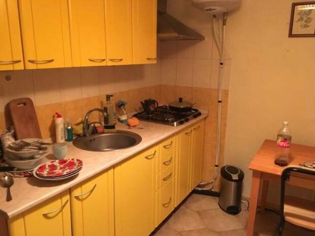 Кухня в квартире 32летнего россиянина по имени Иван