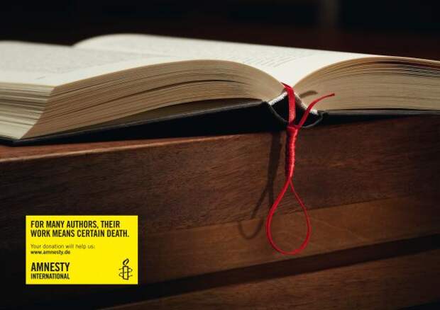 Gallows, Amnesty International, Mccann Erickson Berlin, Amnesty International, Печатная реклама